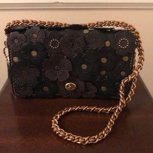Coach Tea Rose Dinky Bag